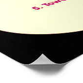 Wees niet bruin: hoe je de handschoenen opdraagt poster (Hoek)