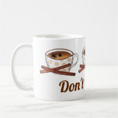 Wees niet Chai (Shy) Indiaas Spiced Tea Funny Food Koffiemok (Links)