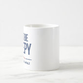 WEES NIET CREEPY - Stem op Harris Walz Koffiemok (Center)