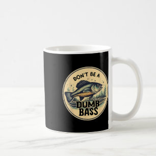 Wees niet dom door vis vaders dag cadeau pap Gevis Koffiemok