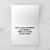 WEES NIET EEN VAN DEZE-GENIET VAN JE *VERJAARDAG*  KAART (Binnen)