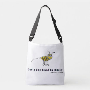Wees niet gebonden aan Canvas tas – Crossbody Bag