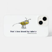 Wees niet gebonden aan labels iPhone-hoesje iPhone Hoesje (Achterkant horizontaal)