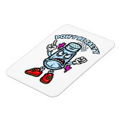 Wees niet geïrriteerd magneet (Linkerzijde)