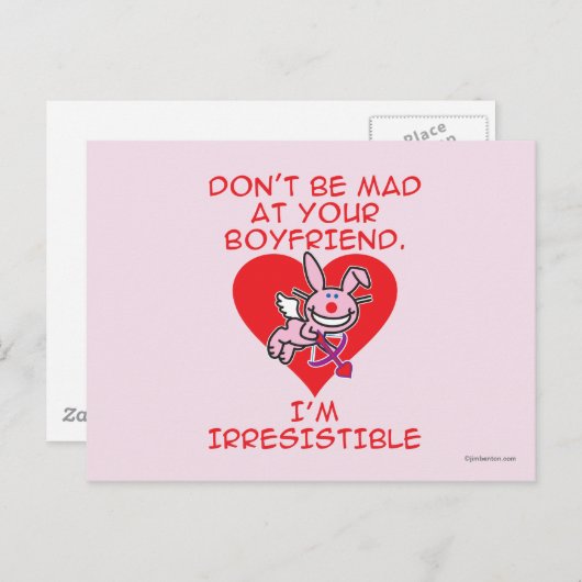 Wees niet gek briefkaart (Voorkant / Achterkant)