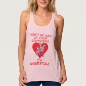 Wees niet gek tanktop (Voorkant)