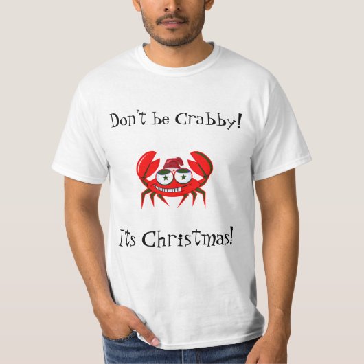 Wees niet gek voor kerstmis t-shirt (Voorkant)