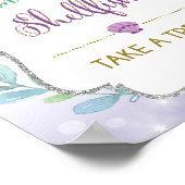 Wees Niet Gelijk Zeemeermin Favoriet Bord Neem Een Poster (Hoek)