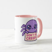 Wees niet griezelig Spooky Dab Mok (Voorkant rechts)