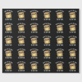 Wees niet hetzelfde als boter grappig eten pun don cadeaupapier (Vlak)