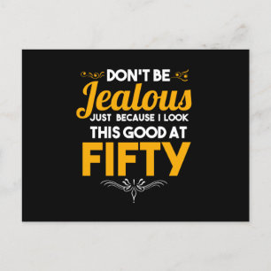 Wees niet jaloers, ik kijk goed naar 505 feestdagenkaart