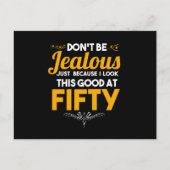 Wees niet jaloers, ik zie er goed uit op mijn vijf feestdagenkaart (Voorkant)