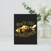 Wees niet jaloers op het grappige citaat briefkaart (Staand voorkant)