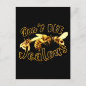 Wees niet jaloers op het grappige citaat briefkaart (Voorkant)