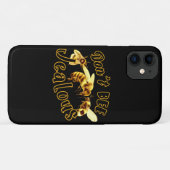 Wees niet jaloers op het grappige citaat Case-Mate iPhone case (Achterkant (horizontaal))