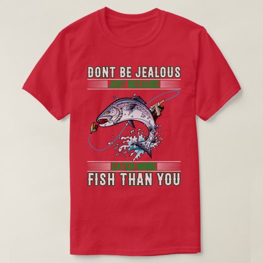 Wees niet jaloers t-shirt (Design voorkant)