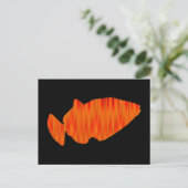 Wees niet Koi Briefkaart (Staand voorkant)