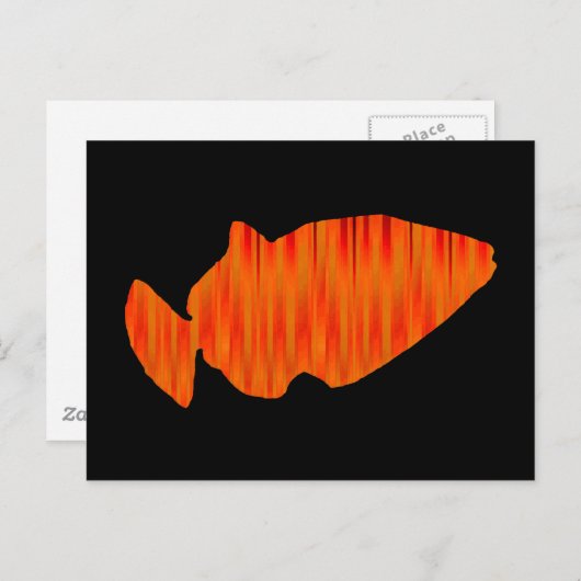 Wees niet Koi Briefkaart (Voorkant / Achterkant)