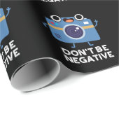 Wees niet negatief, grappige camera's die donker z cadeaupapier (Rol Hoek)