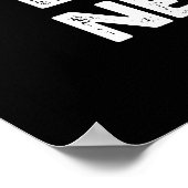 Wees niet negatief, grappige camera's die donker z poster (Hoek)