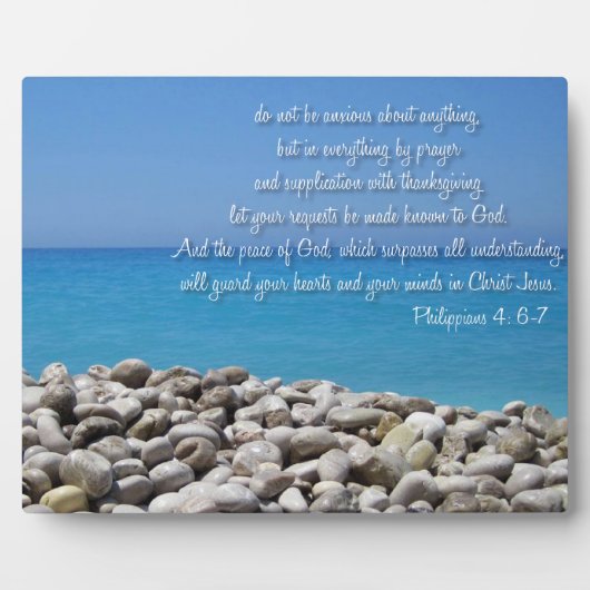 Wees niet ongerust over iets fotoplaat (Voorkant)