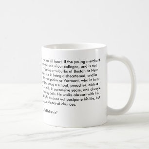 Wees niet ontmoedigd koffiemok