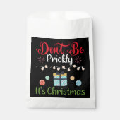 Wees niet prikkelbaar - Grappige Kerstmis Bedankzakje (Voorkant)