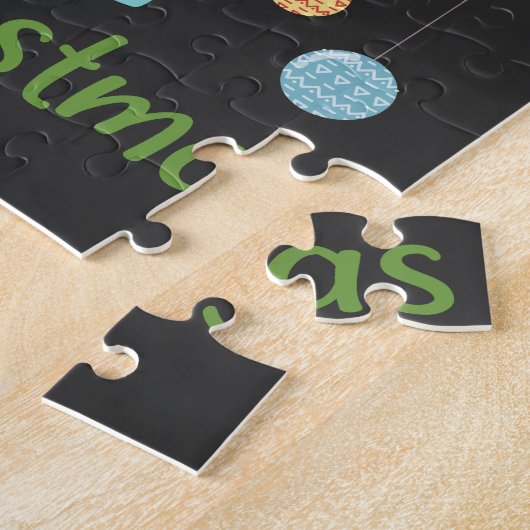Wees niet prikkelbaar - Grappige Kerstmis Legpuzzel (Zijkant)
