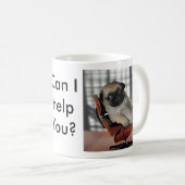 Wees niet pugnacious! koffiemok (Voorkant rechts)