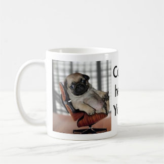 Wees niet pugnacious! koffiemok