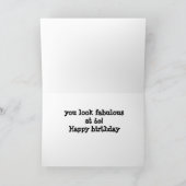 WEES NIET "SCHAAPACHTIG" BIJ "60" ZEGT SCHAPEN!!! KAART (Binnen)