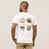 Wees niet stom Rebus (Terug) T-shirt (Achterkant volledig)