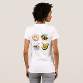 Wees niet stom Rebus (terug) T-shirt (Achterkant volledig)