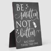 Wees niet te beten met een gebeugel fotoplaat (Zijkant)