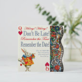 Wees niet te laat! kaart (Staand voorkant)