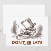 Wees niet te laat (Mad Hatter Running) (Voorkant / Achterkant)