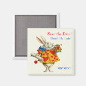 Wees niet te laat! Opslaan-op-datum Magneet (Voorkant / Achterkant)