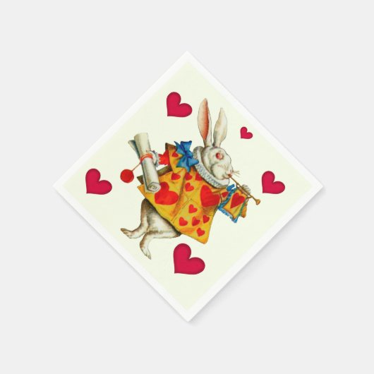 Wees niet te laat! servetten (Hoek)