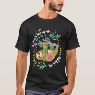 Wees niet te snel blij met de luie luie lui t-shirt