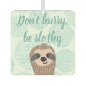 Wees niet te snel genoeg een Slote prijsopgave Luchtverfrisser (Achterkant)