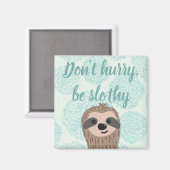 Wees niet te snel genoeg een Slote prijsopgave Magneet (Voorkant / Achterkant)