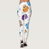 Wees niet te stoppen uilen leggings (Achterkant)