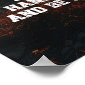 Wees niet trouw Johannes 20:27 Bijbelvers |verhoud Poster (Hoek)