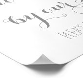 Wees niet verblind door onze liefde poster (Hoek)