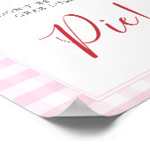 WEES NIET VERLEGEN, PAK EEN TAARTJE POSTER (Hoek)