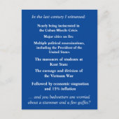 Wees niet zo bang om Joe Biden te steunen Briefkaart (Voorkant)