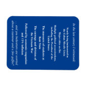 Wees niet zo bang om Joe Biden te steunen Magneet (Horizontaal)