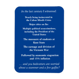 Wees niet zo bang om Joe Biden te steunen Magneet