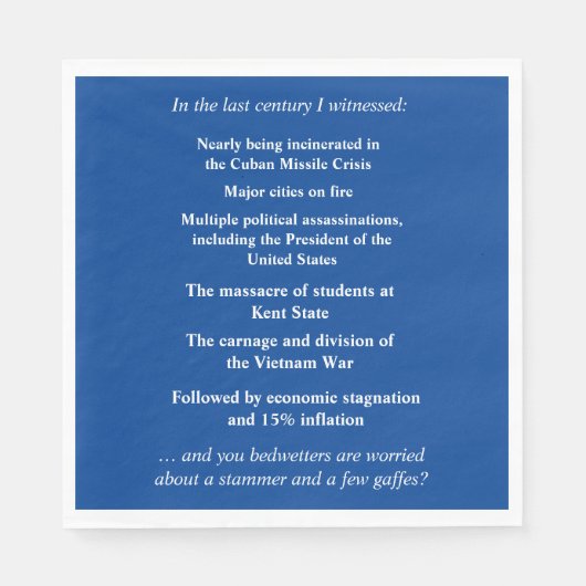 Wees niet zo bang om Joe Biden te steunen Servet (Voorkant)