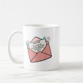 Wees niet zo streng voor jezelf, integratie quo koffiemok (Links)